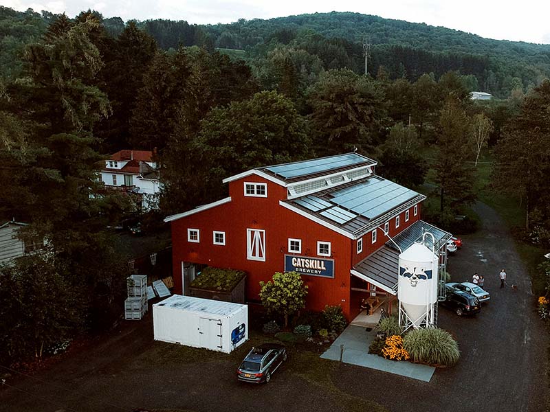 J&S Creekside Cabins local brewery Catskills